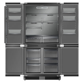 Omega 526L Fully Integrated Quad Door Refrigerator