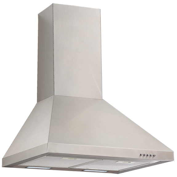 Omega 60cm Canopy Rangehood - Stainless Steel