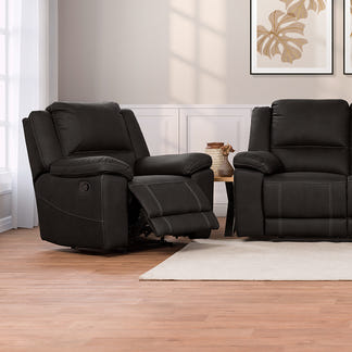 Oregon Fabric Recliner - Jet