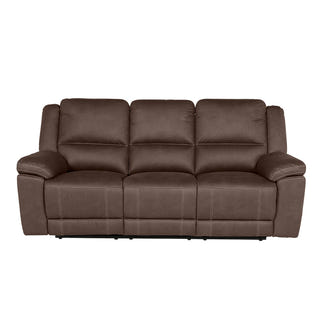 Oregon 3 Seater Fabric Recliner - Graphite
