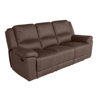 Oregon 3 Seater Fabric Recliner - Graphite