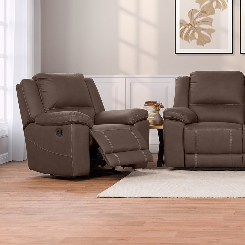 Oregon Fabric Recliner - Graphite