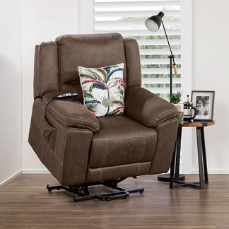 Oregon Fabric Lift Chair - Graphite