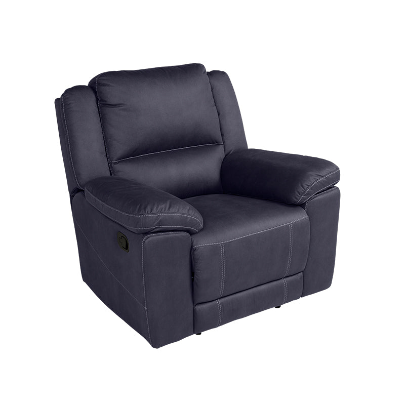 Oregon Fabric Recliner - Navy