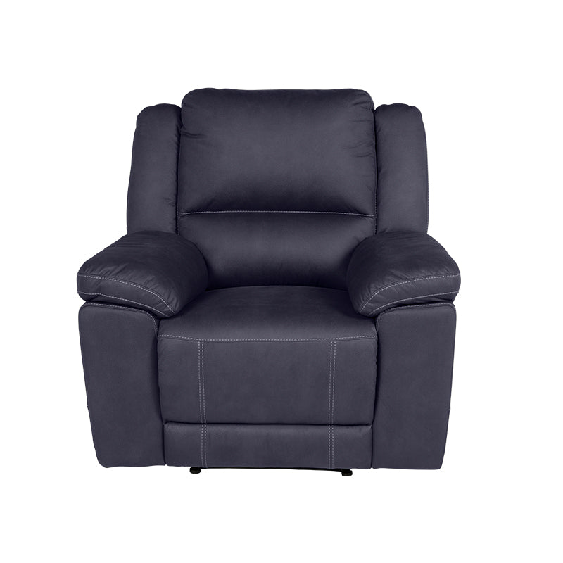 Oregon Fabric Recliner - Navy