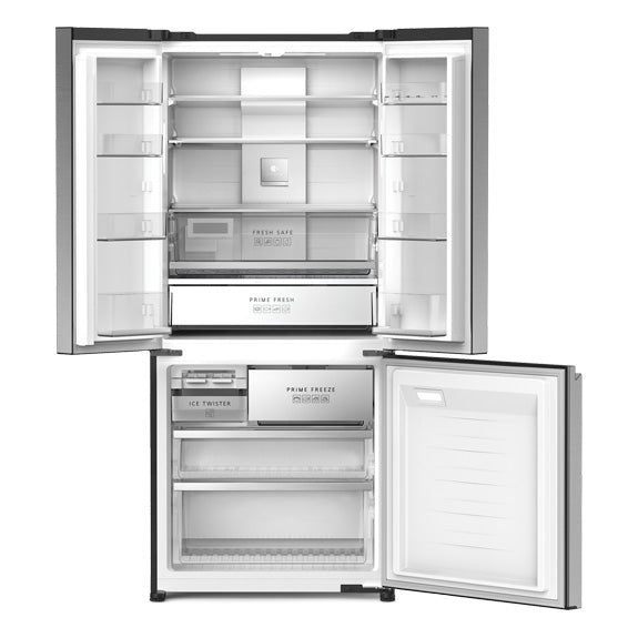 Panasonic 500 Litre Premium French Door Refrigerator - Stainless Steel