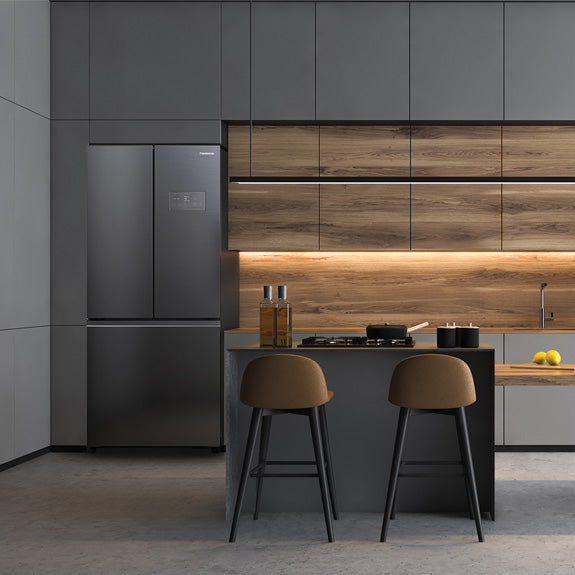 Panasonic 500 Litre Premium French Door Refrigerator - Stainless Steel