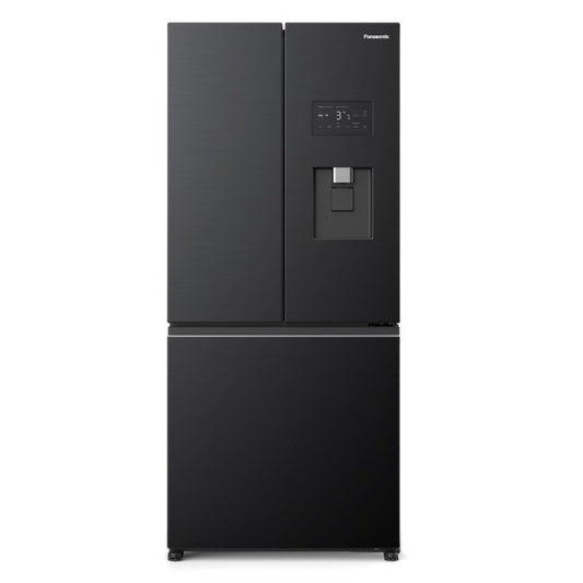 Panasonic 493L Premium French Door Fridge - Black