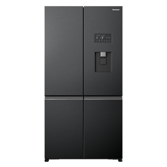 Panasonic 618 Litre Prime Quad French Door Refrigerator- Black