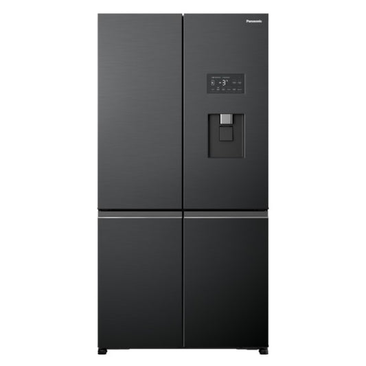 Panasonic 618 Litre Prime Quad French Door Refrigerator- Black