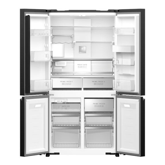 Panasonic 618 Litre Prime Quad French Door Refrigerator- Black