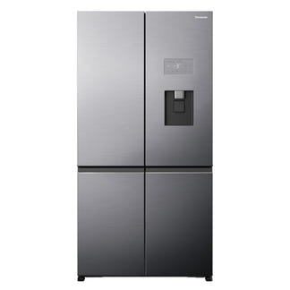 Panasonic 618 Litre Prime Quad French Door Refrigerator - Stainless Steel