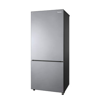 Panasonic 380L Bottom Mount Fridge Freezer - Stainless Steel