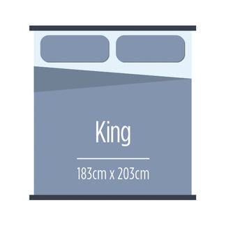 SLUMBERZONE Premium Park Lane King Mattress - Firm
