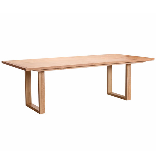 Perisher 240cm Timber Dining Table - Natural