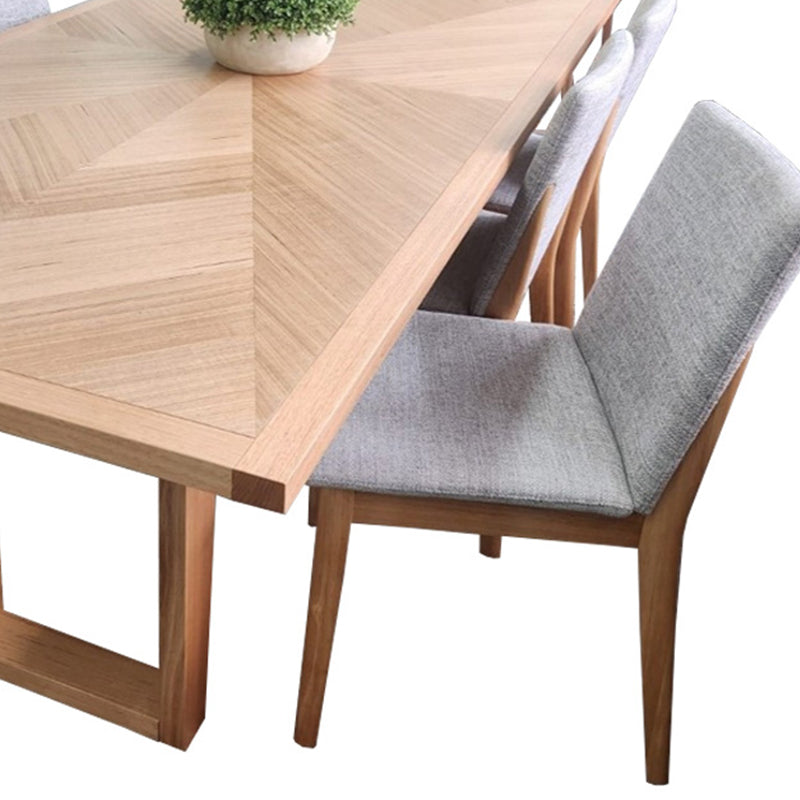 Perisher 190cm Timber Dining Table - Natural