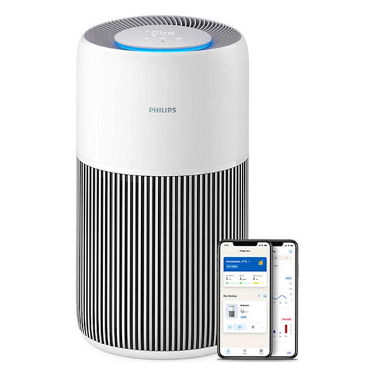 Philips PureProtect 2200 Series Smart Air Purifier - Silver & White