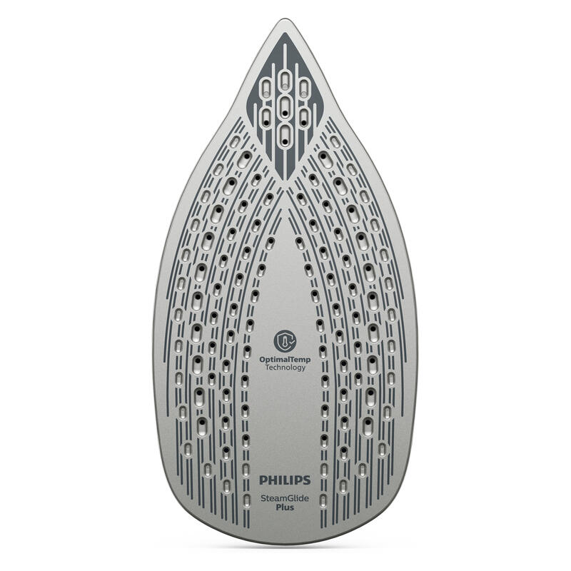Philips OptimalTEMP Steam Iron - Red/Black (6000 Series)