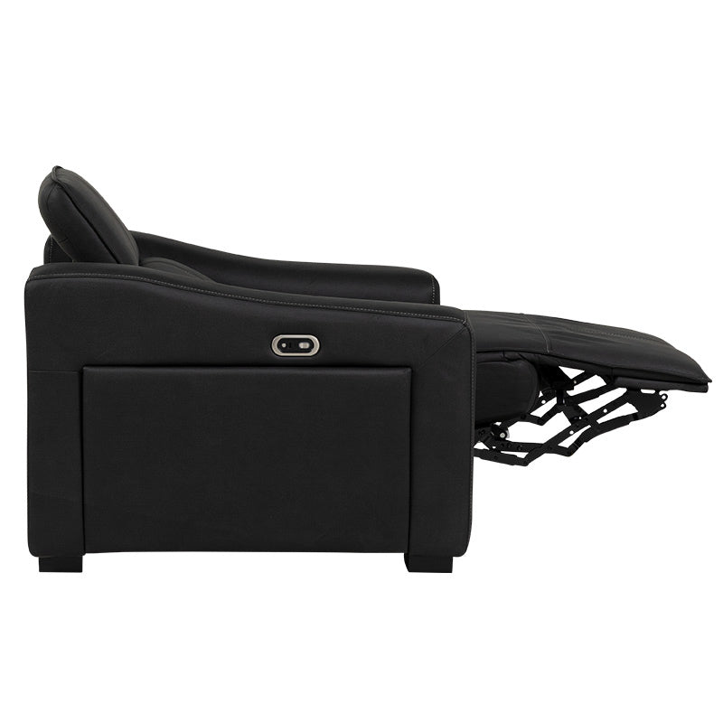 Prestige Electric Recliner Fabric Armchair - Jet