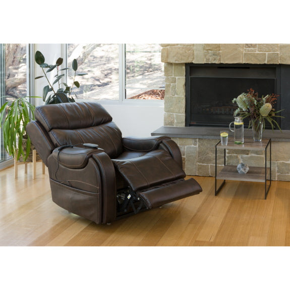 Theorem Seagrove Lift & Recline Fabric Armchair - Walnut