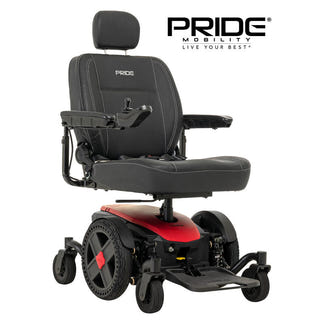 Pride Jazzy Evo 614HD Heavy Duty Powerchair 22-Inch - Red