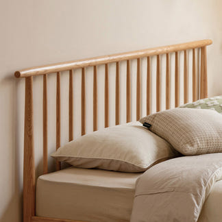 Primo Single Timber Bed - Natural