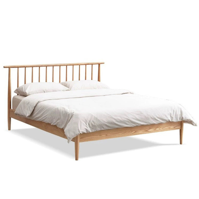 Primo Queen Timber Bed - Natural