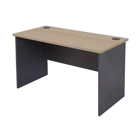 Rapidline Rapid 1200mm Worker Desk - Natural Oak/Ironstone