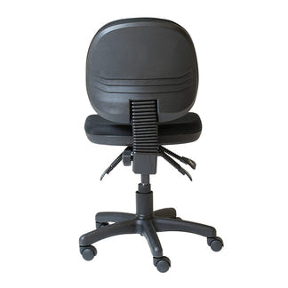 Rapidline ET20 Gas Lift Medium Back Office Chair - Black