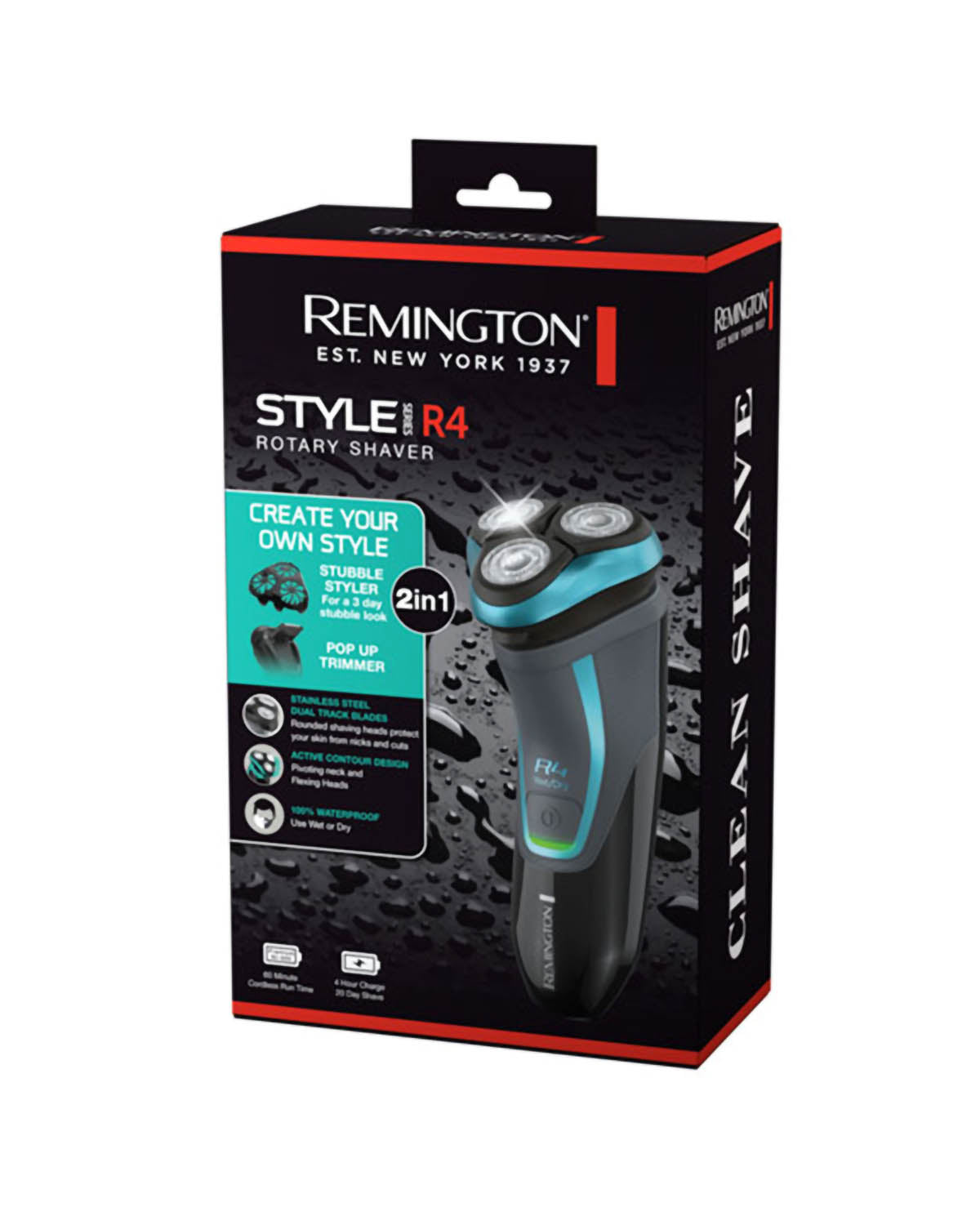 Remington Style Series Wet / Dry Rechargeable Mens Shaver