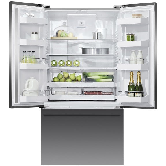 Fisher & Paykel 569L Series 7 French Door Refrigerator Freezer, Ice & Water