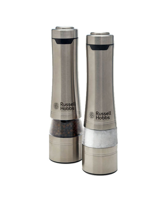 Russell Hobbs Salt & Pepper Mills - Brushed Stainless Steel