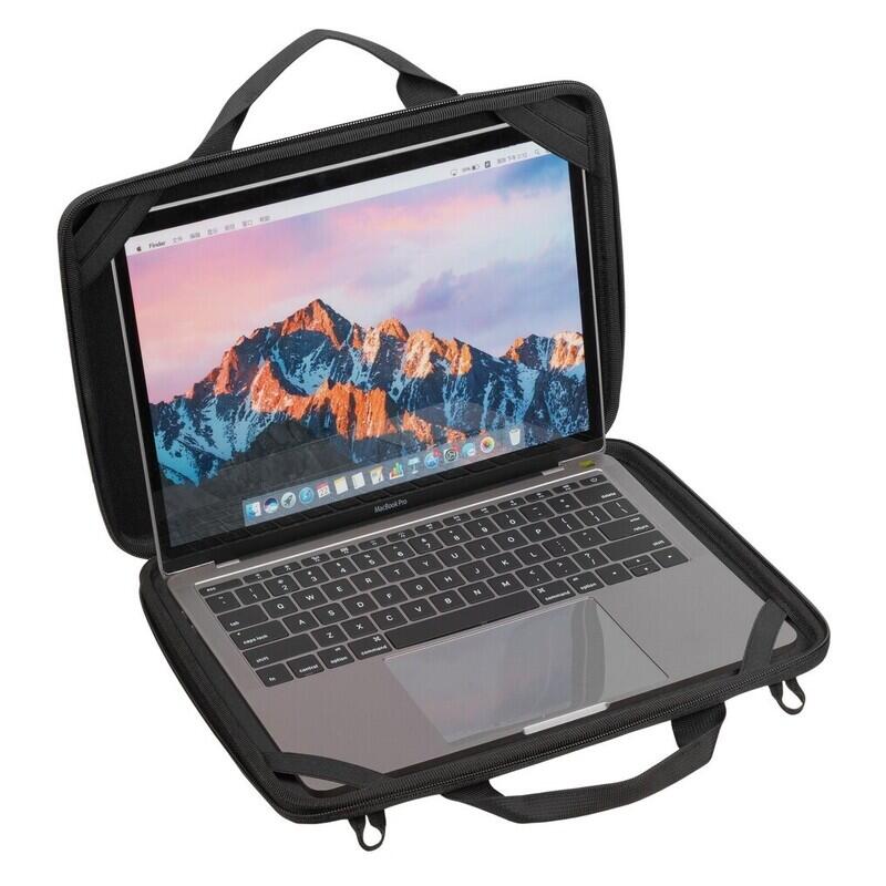 Rivacase 12.4" 5116 Laptop Hard Shell Case - Black