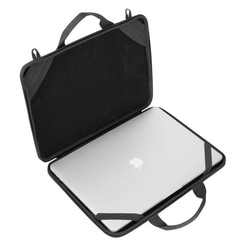 Rivacase 14" Anti-Shock Hardshell Laptop Case with Shoulder Strap - Black (5130)