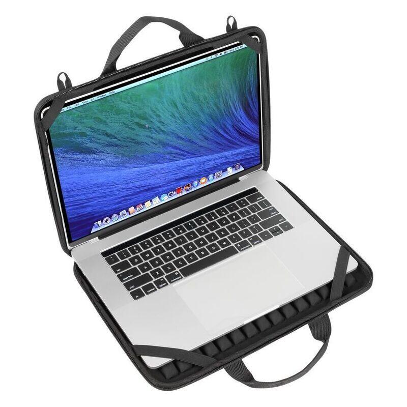 Rivacase 14" Anti-Shock Hardshell Laptop Case with Shoulder Strap - Black (5130)