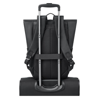 Rivacase 17L Eco Roll-Top Backpack - Black (7826)