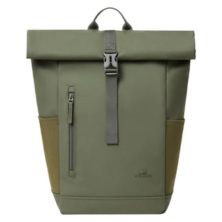 Rivacase 17L 7826 Eco Roll-Top Backpack - Olive