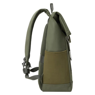 Rivacase 17L 7826 Eco Roll-Top Backpack - Olive