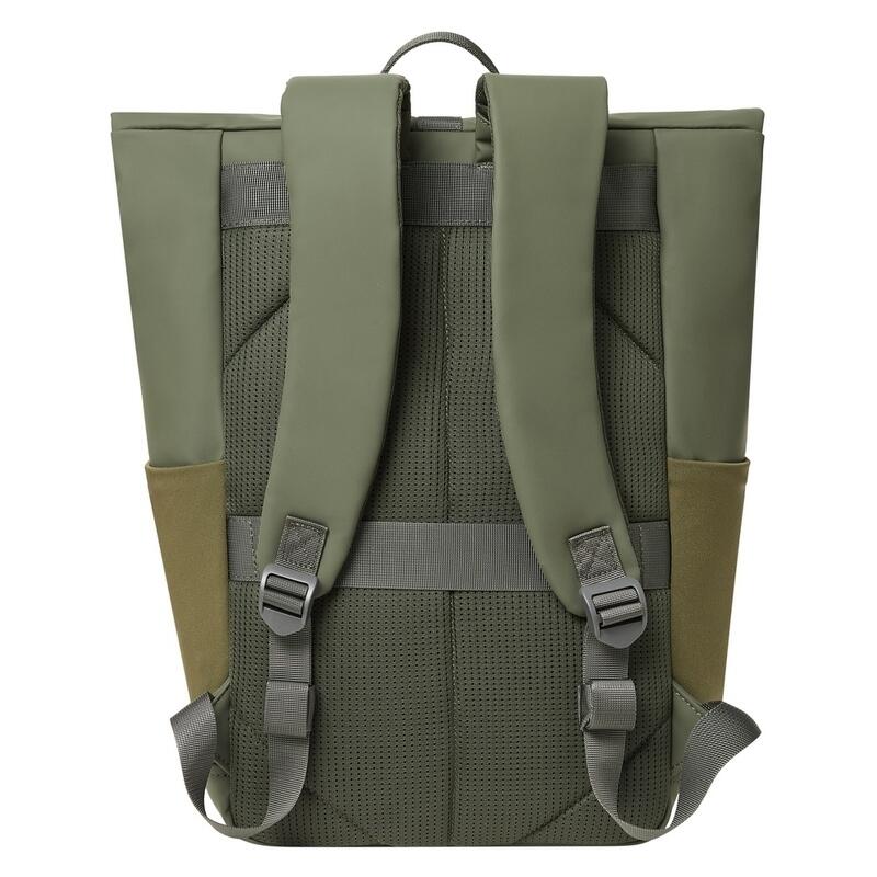 Rivacase 17L 7826 Eco Roll-Top Backpack - Olive