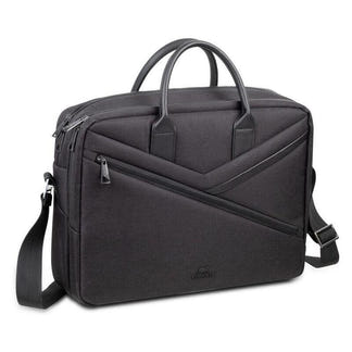 Rivacase 15.6" Eco Laptop Bag with Shoulder Strap - Black (8134)