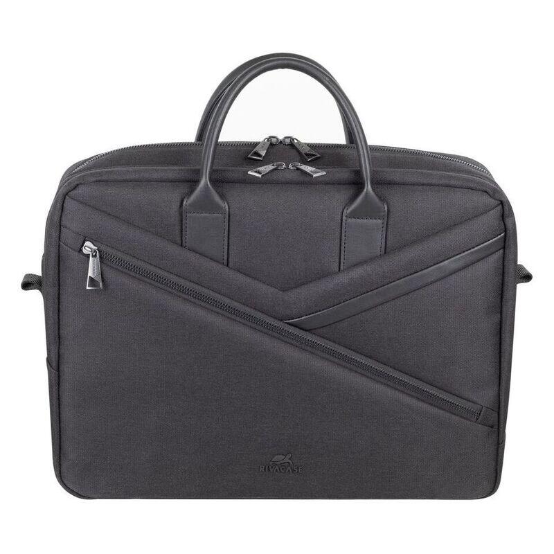 Rivacase 15.6" Eco Laptop Bag with Shoulder Strap - Black (8134)