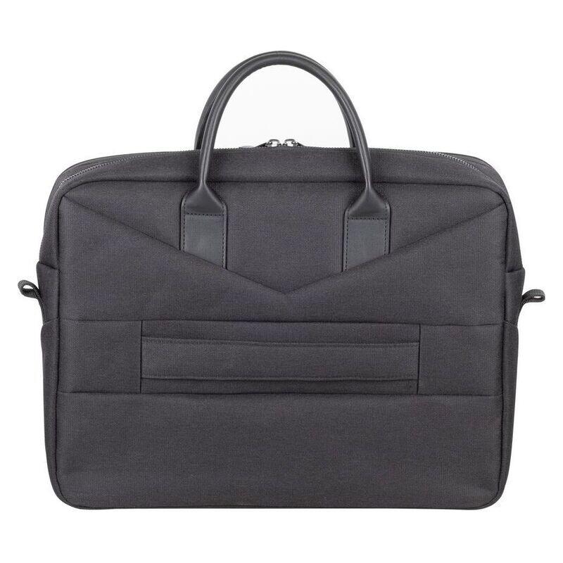 Rivacase 15.6" Eco Laptop Bag with Shoulder Strap - Black (8134)