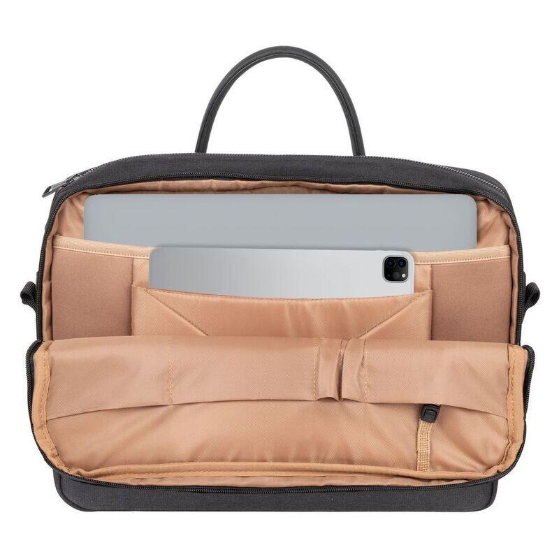 Rivacase 15.6" Eco Laptop Bag with Shoulder Strap - Black (8134)