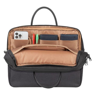 Rivacase 15.6" Eco Laptop Bag with Shoulder Strap - Black (8134)