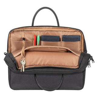Rivacase 15.6" Eco Laptop Bag with Shoulder Strap - Black (8134)