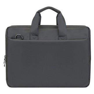 Rivacase 15.6" Laptop Bag with Shoulder Strap - Grey (8231)