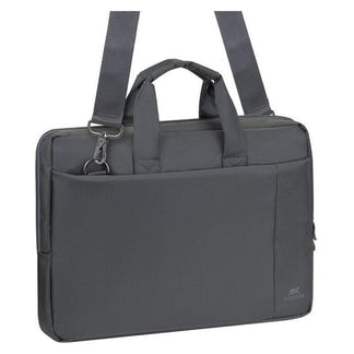Rivacase 15.6" Laptop Bag with Shoulder Strap - Grey (8231)
