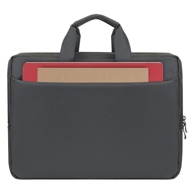 Rivacase 15.6" Laptop Bag with Shoulder Strap - Grey (8231)