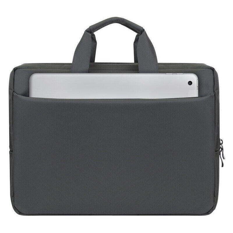 Rivacase 15.6" Laptop Bag with Shoulder Strap - Grey (8231)