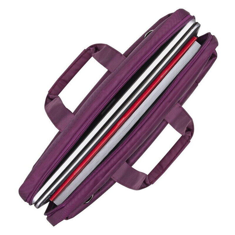 Rivacase 15.6" Laptop Bag with Shoulder Strap - Purple (8231)